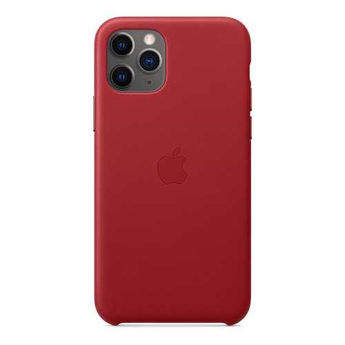 Чехол Apple для iPhone 11 Pro Leather Case - (PRODUCT)RED в Евросеть