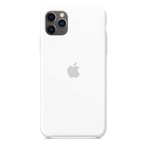 Чехол Apple для iPhone 11 Pro Max Silicone Case - White в Евросеть