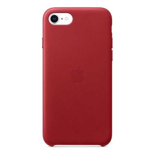 Чехол Apple для смартфона iPhone SE Leather Case - (PRODUCT)RED (MXYL2ZM/A) в Евросеть