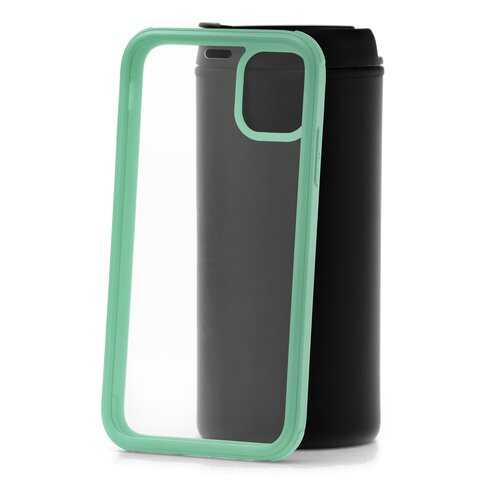 Чехол Apple iPhone 11 Kruche Flexible Side Frame Green в Евросеть