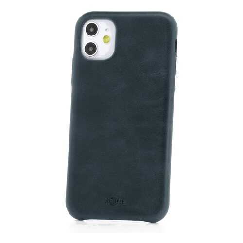 Чехол Apple iPhone 11 Kruche IXSMAXL E02 Leather Dark Blue в Евросеть