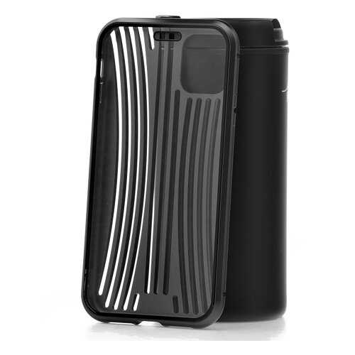 Чехол Apple iPhone 11 Kruche Metal Suitcase Black в Евросеть