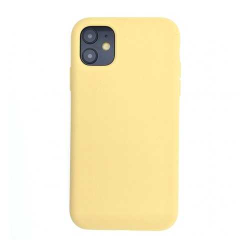 Чехол Apple iPhone 11 Kruche Silicone Light yellow в Евросеть