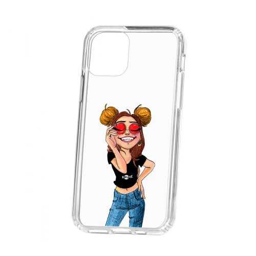 Чехол Apple iPhone 11 Pro Kruche Print Smiling в Евросеть