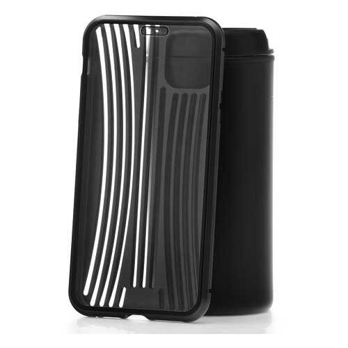 Чехол Apple iPhone 11 Pro Max Kruche Metal Suitcase Black в Евросеть