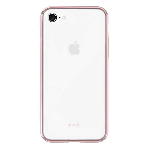 Чехол Apple Moshi Vitros Clear Protective iPhone 7/8 розовый 99MO103252 в Евросеть