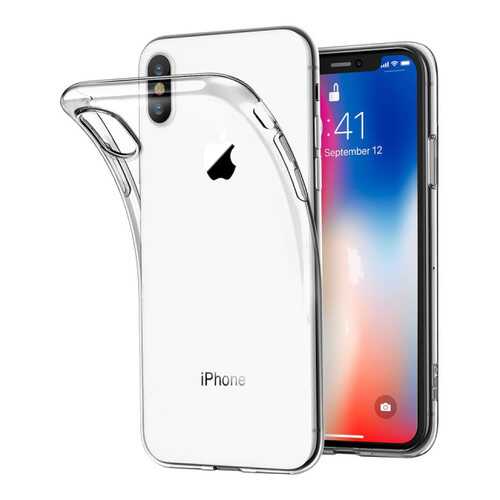 Чехол Clear Original для iPhone X/XS Transparent в Евросеть