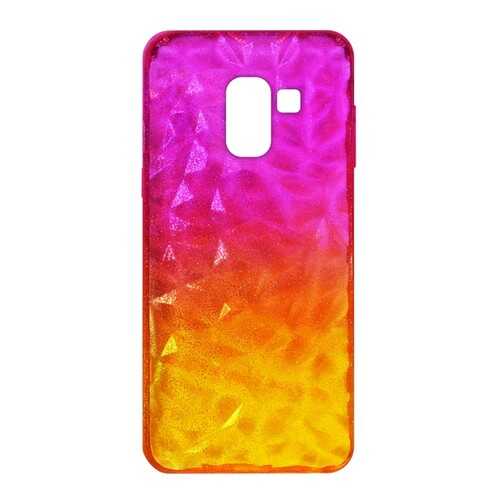 Чехол Crystal Krutoff для Samsung Galaxy A8 (SM-A530) Yellow/Pink в Евросеть