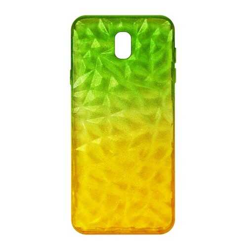 Чехол Crystal Krutoff для Samsung Galaxy J7 2017 (SM-J730) Yellow/Green в Евросеть