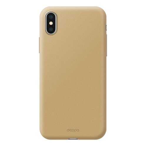 Чехол Deppa Air Case для Apple iPhone XS Max Gold в Евросеть