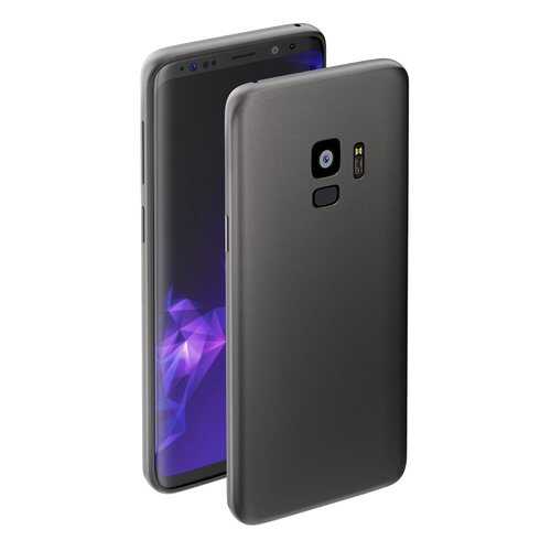 Чехол Deppa Case Silk для Samsung Galaxy S9 Metallic dark grey в Евросеть