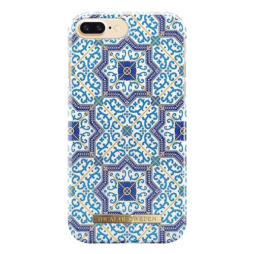 Чехол для смартфона iDeal Marrakech для iPhone 7 Plus Blue/White IDFCA16-I7P-23 в Евросеть