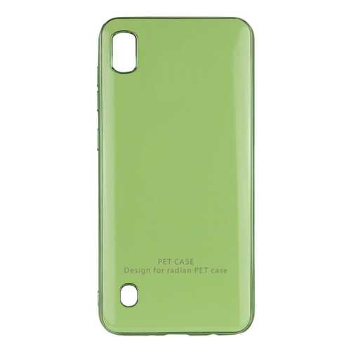 Чехол GLOSSY LOGO для Samsung Galaxy A10 (A105F) Green в Евросеть