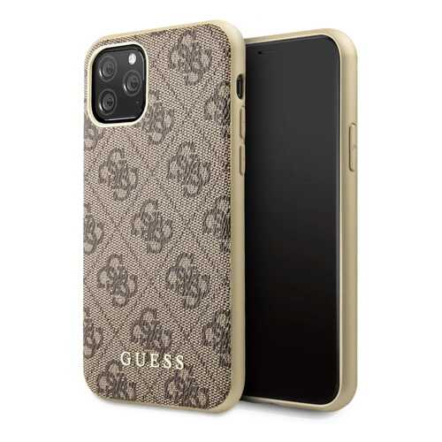 Чехол Guess 4G Collection Hard Brown для Apple iPhone 11 Pro в Евросеть