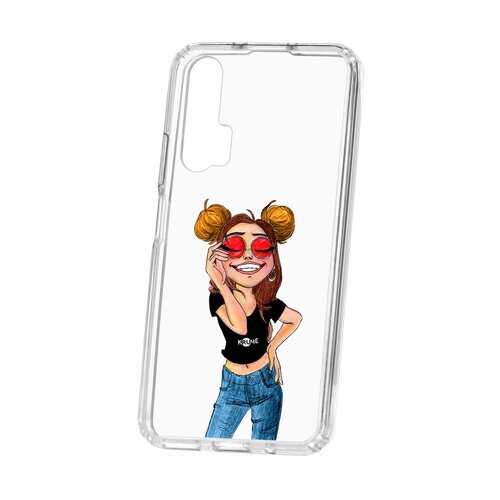 Чехол Huawei Honor 20 Pro Kruche Print Smiling в Евросеть