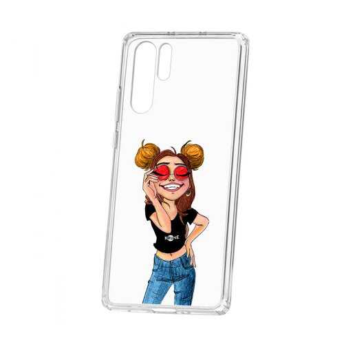 Чехол Huawei P30 Pro Kruche Print Smiling в Евросеть