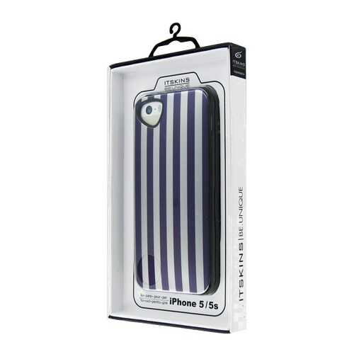 Чехол Itskins Killer Chic для iPhone 5/5s Purple Stripe в Евросеть