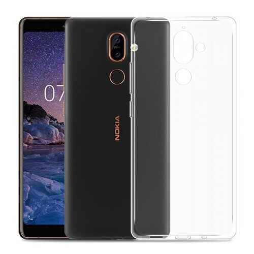 Чехол J-Case THIN для Nokia 7 plus Transparent в Евросеть