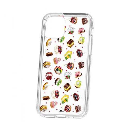 Чехол Kruche Apple iPhone 11 Pro Print Cake в Евросеть