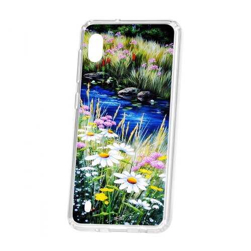 Чехол Kruche Samsung Galaxy A10 2019 Print Ромашки у ручья в Евросеть