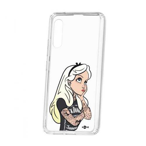 Чехол Kruche Samsung Galaxy A90 5G Print Tattoo Girl в Евросеть