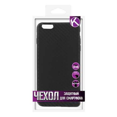 Чехол Krutoff для iPhone 6 Plus Black в Евросеть