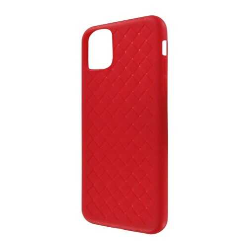 Чехол Krutoff Silicone braided для iPhone 11 Pro Max Red в Евросеть