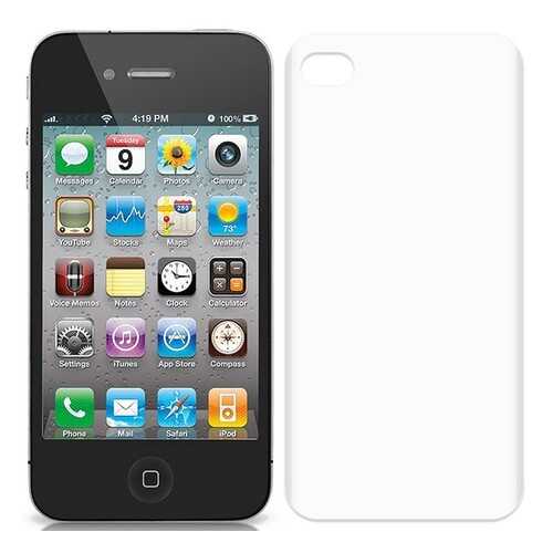 Чехол Krutoff TPU для iPhone 4/4S Transparent в Евросеть