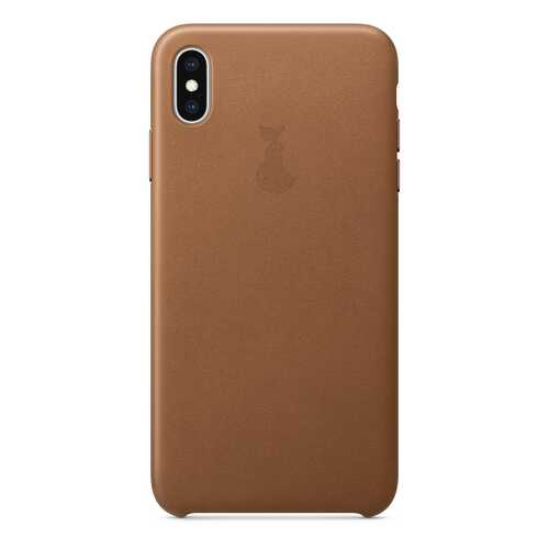 Чехол Leather Case для iPhone XS Max, LCIPXSM-06-SABR в Евросеть