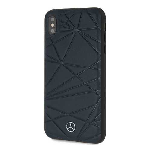 Чехол Mercedes Twister Collection Hard Style Case для iPhone Xs Max Blue Abyss в Евросеть