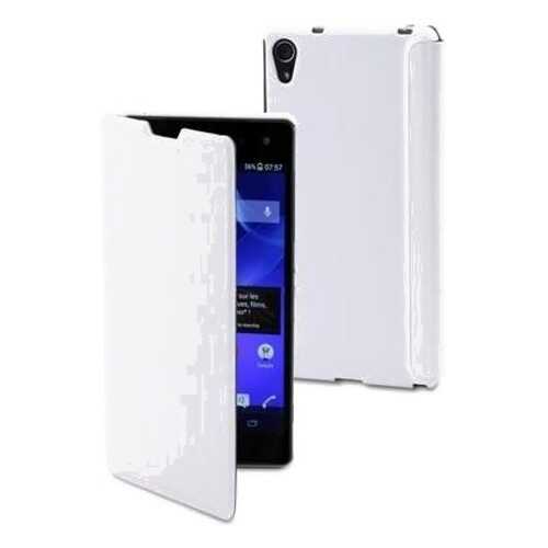 Чехол Muvit for Xperia Easy Folio для Sony Xperia Z2 кожа White в Евросеть