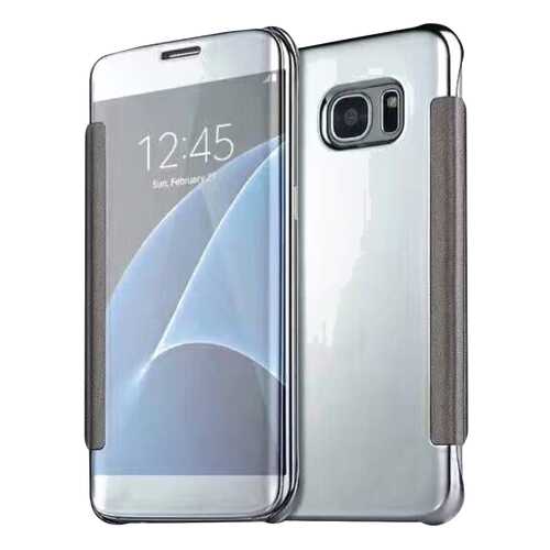 Чехол MyPads Clear View Cover для Samsung Galaxy Note 5 Silver в Евросеть