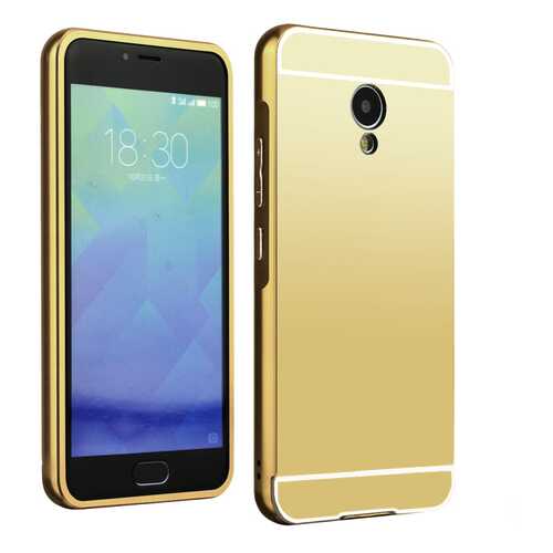 Чехол MyPads для iPhone 5 Gold в Евросеть