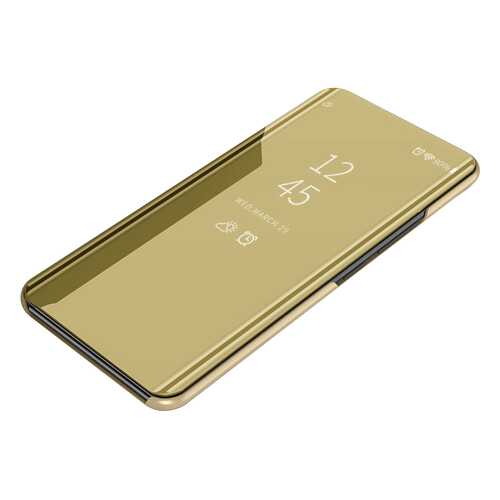 Чехол MyPads для Xiaomi Mi 5C Clear View Cover Gold в Евросеть