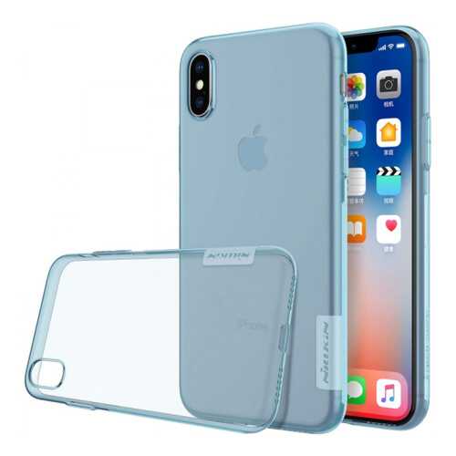 Чехол Nillkin Nature Series для Apple iPhone X (5.8) / XS (5.8) Blue в Евросеть