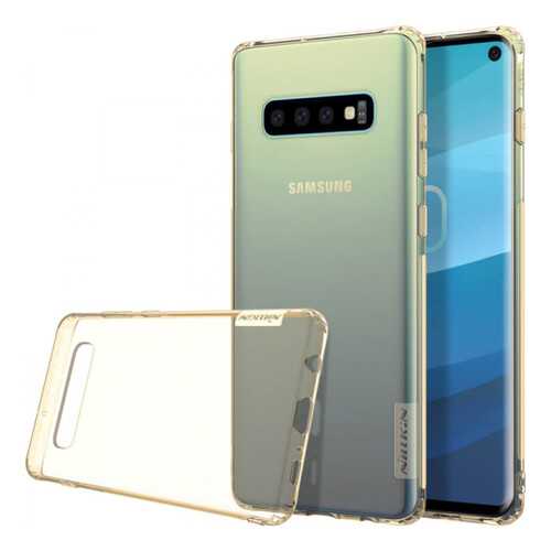 Чехол Nillkin Nature Series для Samsung Galaxy S10 Gold в Евросеть