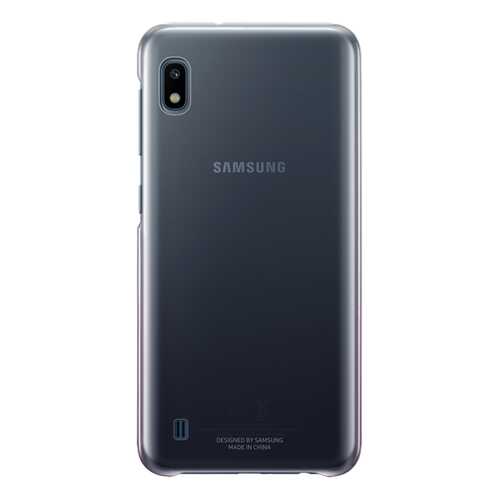 Чехол Samsung для A10 Black/Transparent в Евросеть