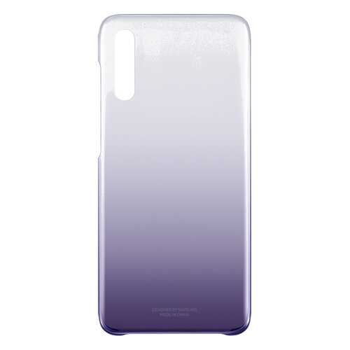 Чехол Samsung для A70 Purple/Transparent в Евросеть