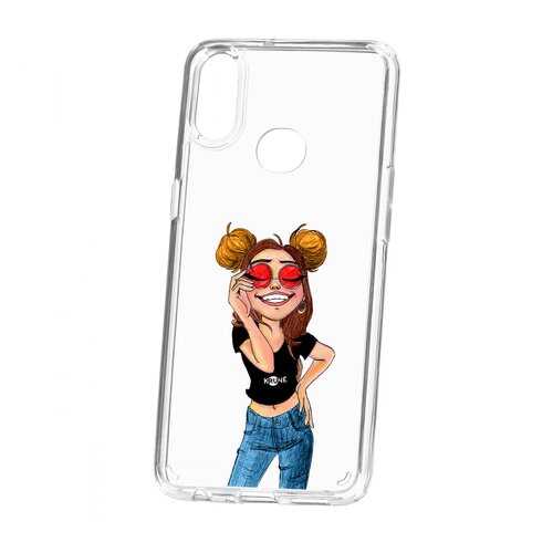 Чехол Samsung Galaxy A10S Kruche Print Smiling в Евросеть