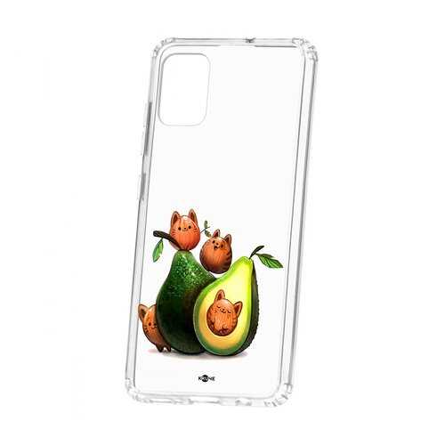 Чехол Samsung Galaxy A51 Kruche Print Авокотики в Евросеть