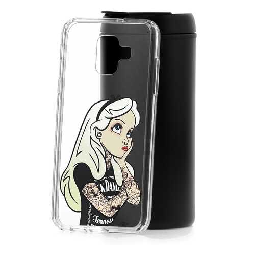 Чехол Samsung Galaxy A6 (2018) A600f Kruche Print Tattoo Girl в Евросеть