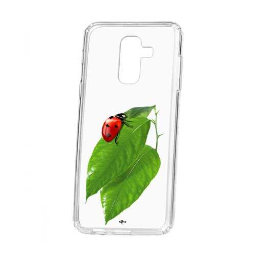 Чехол Samsung Galaxy A6 Plus (2018) A605f Kruche Print Ladybug в Евросеть