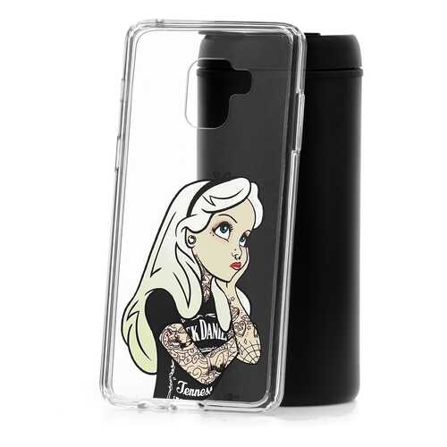 Чехол Samsung Galaxy A8+ 2018 (A730) Kruche Print Tattoo Girl в Евросеть