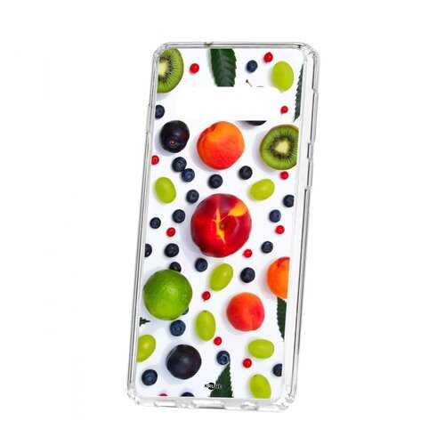 Чехол Samsung Galaxy S10 Kruche Print Fruits в Евросеть