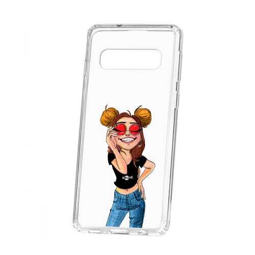 Чехол Samsung Galaxy S10 Kruche Print Smiling в Евросеть