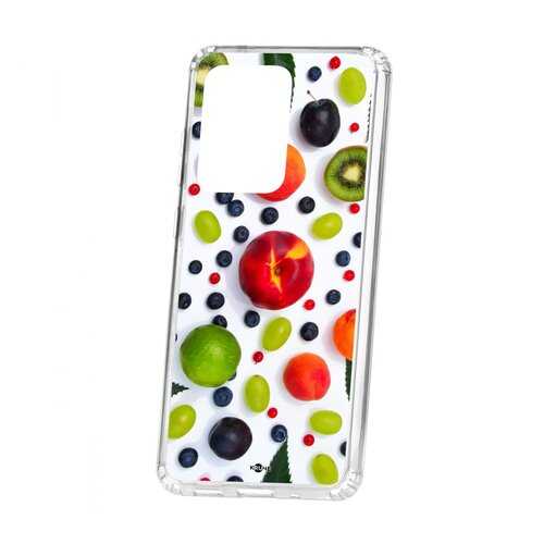 Чехол Samsung Galaxy S20 Ultra Kruche Print Fruits в Евросеть