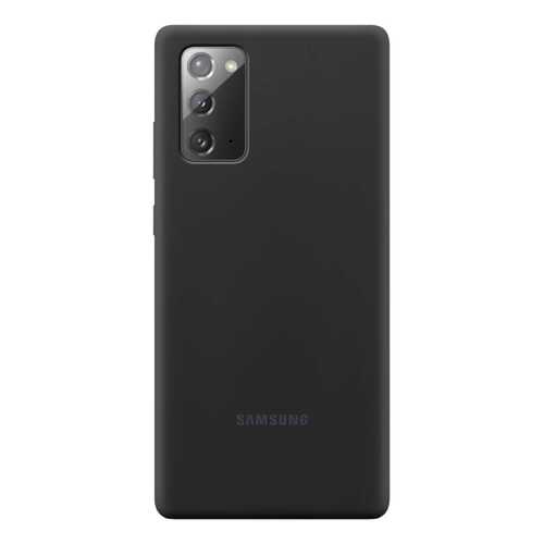 Чехол Samsung Silicone Cover для Samsung Note 20 Black в Евросеть