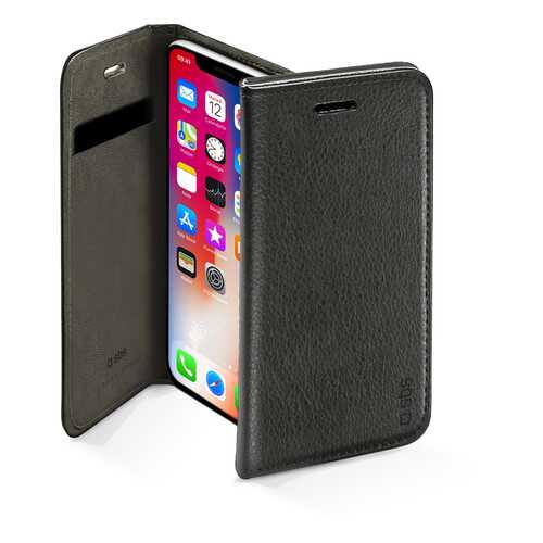 Чехол SBS Book card case для iPhone X/XS Black в Евросеть