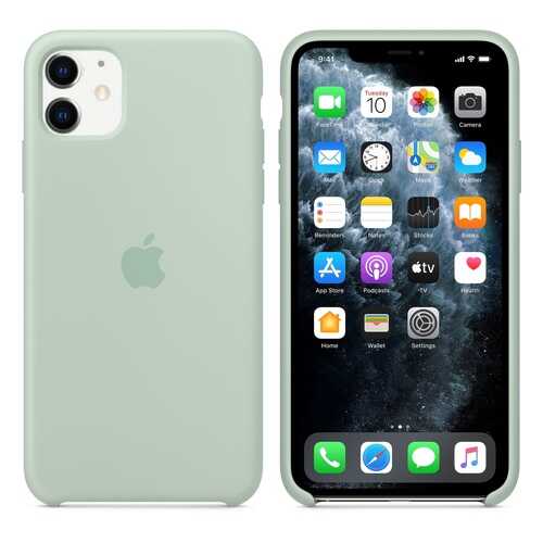 Чехол Silicone Case для Apple iPhone 11 Beryl Blue (MWVX2FE/A) в Евросеть