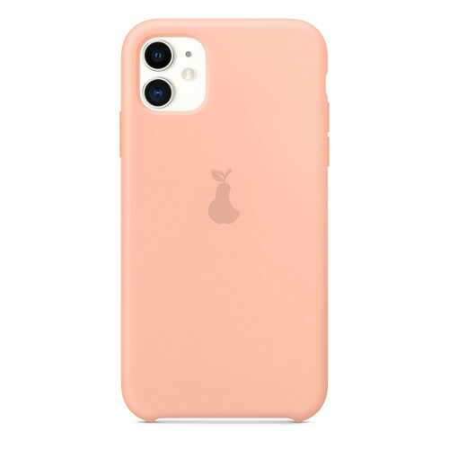 Чехол Silicone Case для iPhone 11 Премиум, розовый, SCPQIP11-13-GRAP в Евросеть